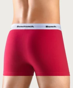 Bench. Boxer (4 Stück) mit kontrastfarbigem Bund Schwarz, Royalblau | grau-meliert | rot | schwarz, Navy | bordeaux | petrol | anthrazit -Bench Verkaufsgeschäft 3b29ff16 1dee 5c10 a936 245f82b860ff