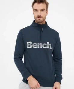 Bench. Sweatshirt »Plinth« Navy, Charcoal Marl, Schwarz -Bench Verkaufsgeschäft 3cf875d4 5307 5832 b18d ed04a233ce5b