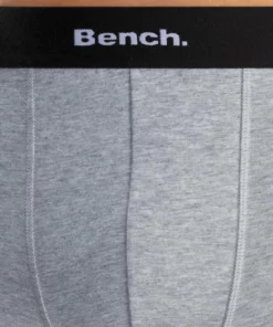 Bench. Boxer (4 Stück) mit kontrastfarbigem Bund Schwarz, Royalblau | grau-meliert | rot | schwarz, Navy | bordeaux | petrol | anthrazit -Bench Verkaufsgeschäft 3e48dbd9 d912 56b5 98b9 50f02ba7ee99