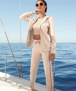 Bench. Kapuzensweatjacke mit Glitzer Streifen Schwarz, Beige-melange, Rosé -Bench Verkaufsgeschäft 3f2535d9 232f 51d1 94a7 c2916d47ac8f