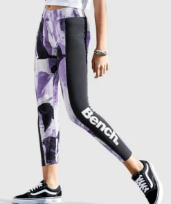 Bench. Leggings mit kontrastfarbenem Einsatz
