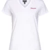 Bench. V-Shirt »RACHEL« mit Logopatch im Kontrast Lilac, White, Grey, Mint