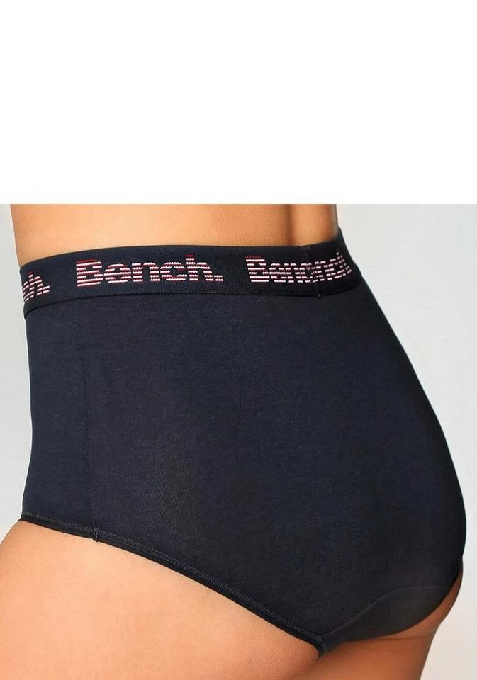 Bench. High-Waist-Slip (4 Stück) mit weichem Logo-Webbündchen Weiß | navy, Rot | navy, Rot | weiß | grau 3 Bench. High-Waist-Slip (4 Stück) mit weichem Logo-Webbündchen Weiß | navy, Rot | navy, Rot | weiß | grau – Bild 3