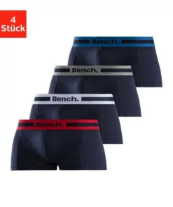 Bench. Hipster (4 Stück) mit Overlock-Nähten vorn Rot | grau-meliert | navy | schwarz, Schwarz-anthrazit-meliert, Navy-rot | navy-grau-meliert | navy-blau | navy-weiß, Blau | bordeaux | anthrazit | petrol -Bench Verkaufsgeschäft 4a05a2e0 5cc4 5311 a647 8d13411d6832