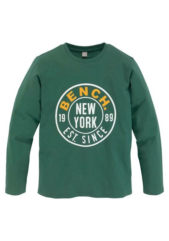 Bench. Langarmshirt mit Prägedruck 2 Bench. Langarmshirt mit Prägedruck – Bild 2