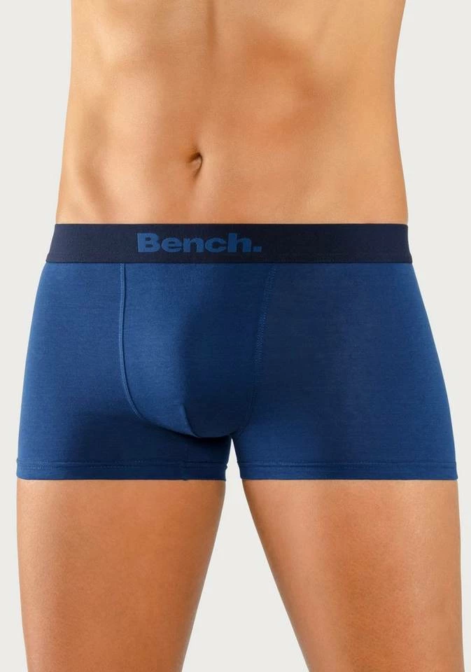 Bench. Boxer (4 Stück) mit modischem Streifen Olivgrün-gestreift | olivgrün | grau-meliert | navy, Rot | blau | olivgrün | navy, Blau-gestreift | blau | grau-meliert | navy, Rot-gestreift | rot | grau-meliert | navy 2 Bench. Boxer (4 Stück) mit modischem Streifen Olivgrün-gestreift | olivgrün | grau-meliert | navy, Rot | blau | olivgrün | navy, Blau-gestreift | blau | grau-meliert | navy, Rot-gestreift | rot | grau-meliert | navy – Bild 2