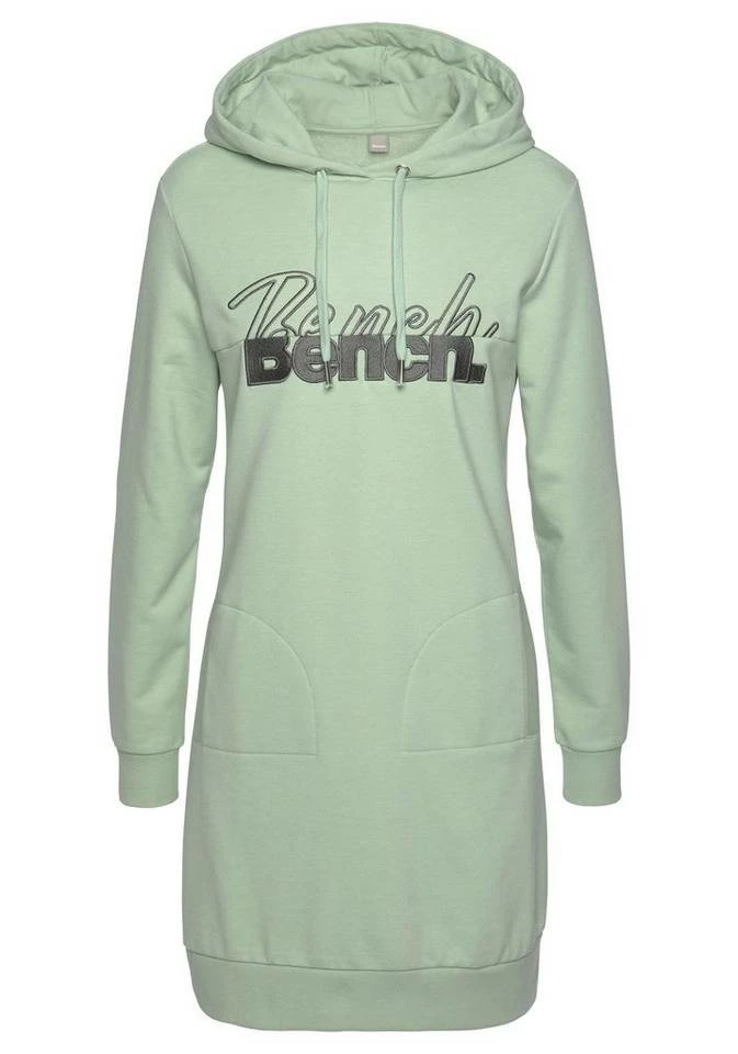 Bench. Sweatkleid mit aufwendiger Logostickerei Anthrazit-melange, Mint-melange, Schwarz 2 Bench. Sweatkleid mit aufwendiger Logostickerei Anthrazit-melange, Mint-melange, Schwarz – Bild 2