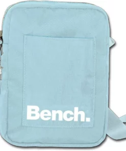 Bench. Umhängetasche »D2OTI304H Bench sportliche MiniBag Umhängetasche« (Umhängetasche), Damen, Jugend Tasche aus Nylon, Größe ca. 14cm in blau