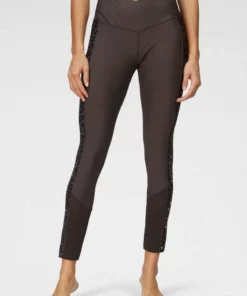 Bench. Leggings mit Leodruck und Mesh-Einsatz Schwarz-leo, White-leo -Bench Verkaufsgeschäft 5429aa13 3a24 54ce 9d00 704c78343f5a