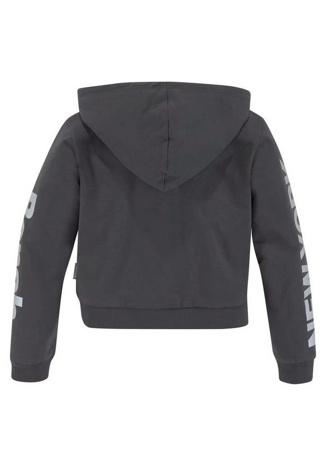 Bench. Kapuzensweatshirt mit reflektierenden Prints auf dem Ärmeln 3 Bench. Kapuzensweatshirt mit reflektierenden Prints auf dem Ärmeln – Bild 3