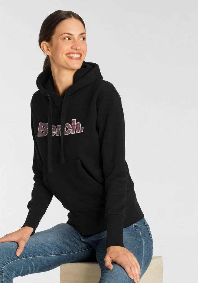 Bench. Hoodie »ANISE« mit frontalem Logo Print Fuchsia, White, Schwarz, Black 7 Bench. Hoodie »ANISE« mit frontalem Logo Print Fuchsia, White, Schwarz, Black – Bild 7