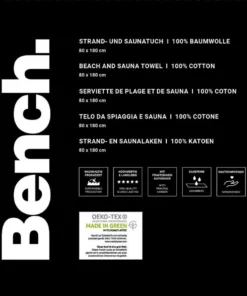 Bench. Strandtuch »Bench« (1-St), mit dekorativem "Bench" Schriftzug -Bench Verkaufsgeschäft 5b87795d 6598 5d66 bec5 b1df1d41b894