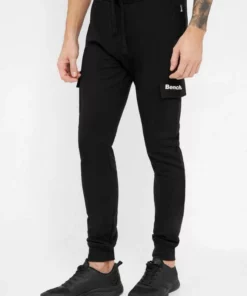 Bench. Jogginghose »Fargo« Stickerei, weiches Innenfinish Grey marl, Schwarz -Bench Verkaufsgeschäft 5e23be6a f03a 506d 8aa0 db7b4dd3fd45