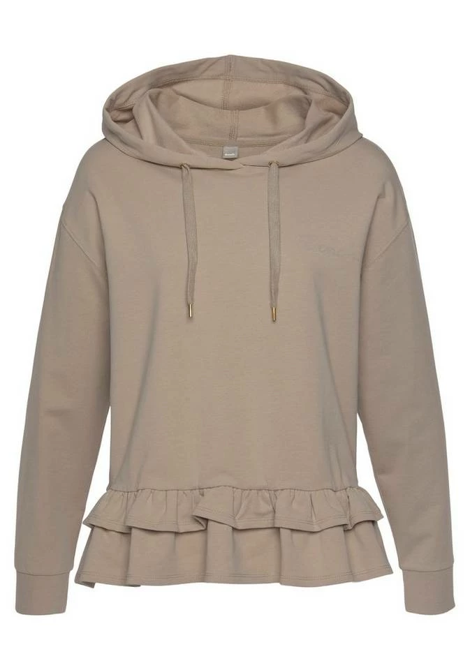 Bench. Kapuzensweatshirt mit Rüschensaum 2 Bench. Kapuzensweatshirt mit Rüschensaum – Bild 2