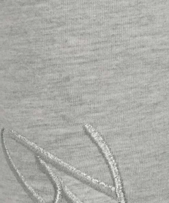 Bench. Leggings mit glänzender Logostickerei Schwarz, Hellgrau-melange -Bench Verkaufsgeschäft 6896647c 45e0 589f aa46 52da85021037