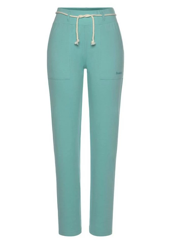 Bench. Homewearhose mit Kordel Türkis, Schwarz 2 Bench. Homewearhose mit Kordel Türkis, Schwarz – Bild 2