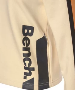 Bench. Sweatshirt mit Kontrastlogoprint Creme, Mandarine, Dunkelblau -Bench Verkaufsgeschäft 6fb77c8d fc53 5db7 a9b7 d5d705f6bb8b