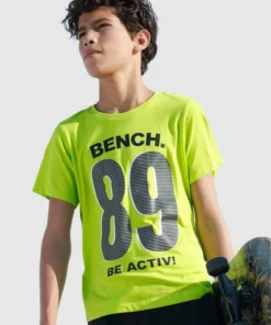 Bench. T-Shirt »BE ACTIV«