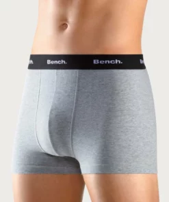 Bench. Boxer (4 Stück) mit kontrastfarbigem Bund Schwarz, Royalblau | grau-meliert | rot | schwarz, Navy | bordeaux | petrol | anthrazit -Bench Verkaufsgeschäft 71c9b48d 1d41 5dcf baf0 a6102edf668b