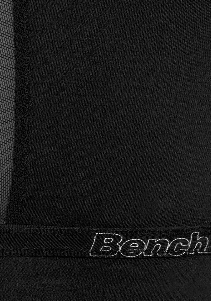 Bench. Crop-Top mit Racerback und Mesh-Einsätze Schwarz, Orange, Royalblau 11 Bench. Crop-Top mit Racerback und Mesh-Einsätze Schwarz, Orange, Royalblau – Bild 11