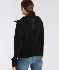 Bench. Fleecejacke »NINJA« mit hochschließendem Kragen & Kapuze Marine, Bordeaux, Schwarz -Bench Verkaufsgeschäft 7424054a 1e3f 5638 a806 641091b6bf5d