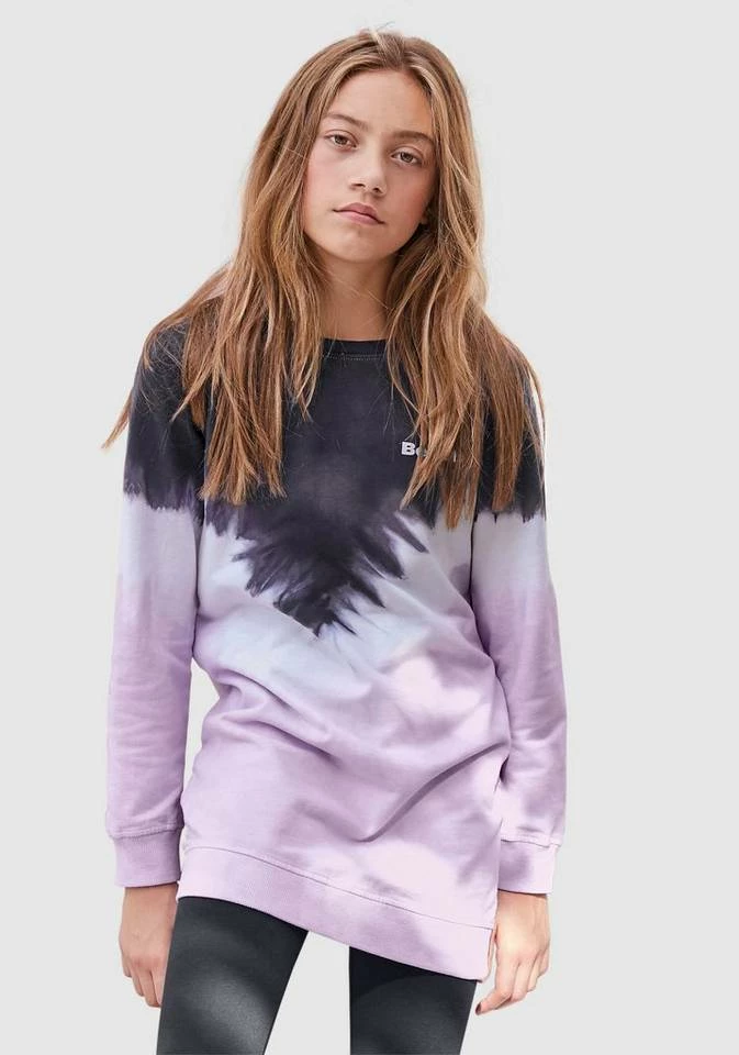 Bench. Sweatkleid in Batikmuster 1 Bench. Sweatkleid in Batikmuster