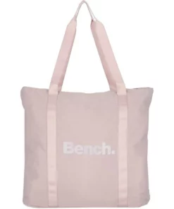 Bench. Shopper »City Girls«, Nylon Koralle, Schwarz, Hellgrau, Hellviolett