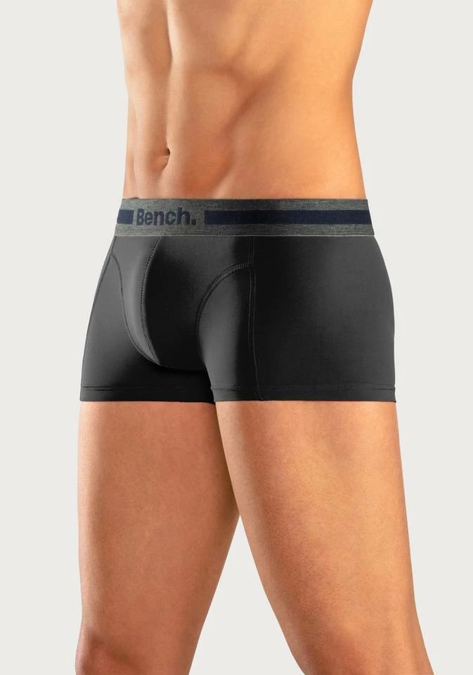 Bench. Funktionsboxer (4 Stück) aus Microfaser Blau | bordeaux | anthrazit | petrol, Navy-rot | navy-grau-meliert | navy-blau | navy-weiß, Rot | grau-meliert | navy | schwarz, Schwarz-anthrazit-meliert 8 Bench. Funktionsboxer (4 Stück) aus Microfaser Blau | bordeaux | anthrazit | petrol, Navy-rot | navy-grau-meliert | navy-blau | navy-weiß, Rot | grau-meliert | navy | schwarz, Schwarz-anthrazit-meliert – Bild 8