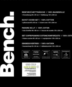 Wendebettwäsche »Bench«, Bench., mit Schriftzug Rosa, Schwarz, Grau, Mint 20 Wendebettwäsche »Bench«, Bench., mit Schriftzug Rosa, Schwarz, Grau, Mint -Bench Verkaufsgeschäft 7c168ee2 e4bd 5edd bd9a 2d4daa5789aa