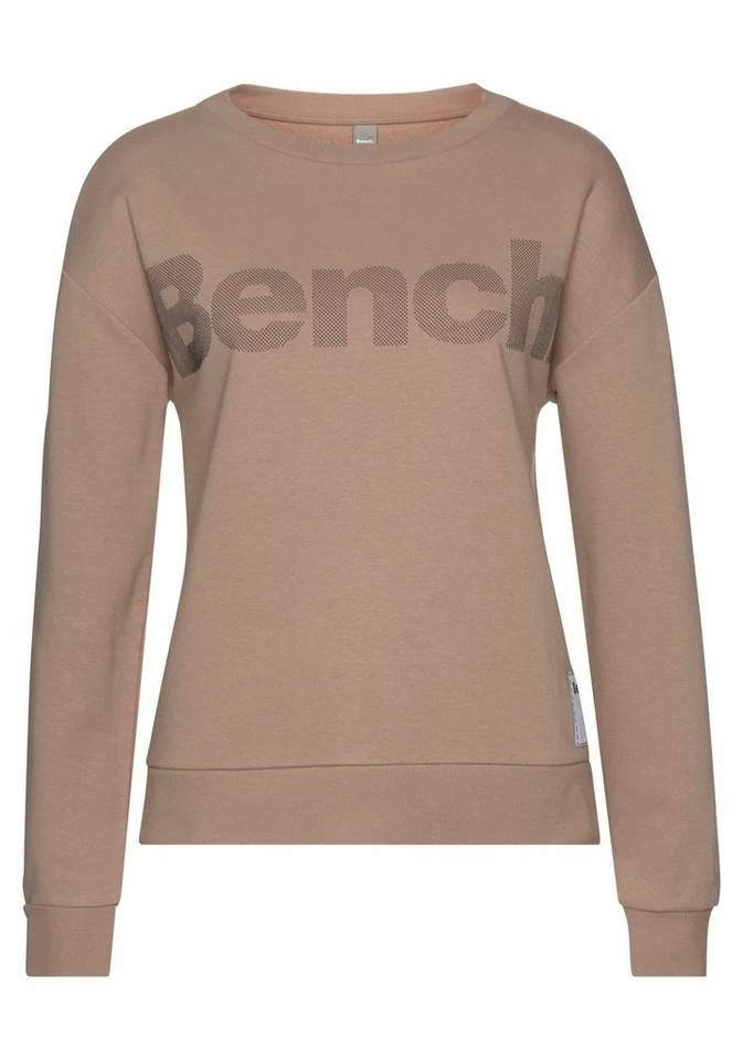 Bench. Sweatshirt mit Labeldruck Camelfarben-schwarz, Schwarz-taupe 2 Bench. Sweatshirt mit Labeldruck Camelfarben-schwarz, Schwarz-taupe – Bild 2