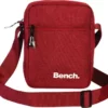 Bench. Umhängetasche »OTI301R Bench stylisches Cross Body Bag« (Umhängetasche), Damen, Jugend Umhängetasche Polyester, rot ca. 17cm x ca. 23cm Weinrot, Schwarz, Dunkelgrau, Ocker