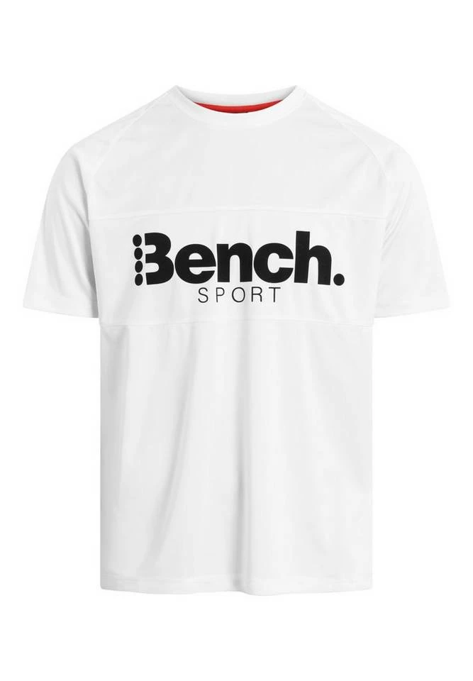Bench. Kurzarmshirt »Deltoid« Schwarz, White 2 Bench. Kurzarmshirt »Deltoid« Schwarz, White – Bild 2