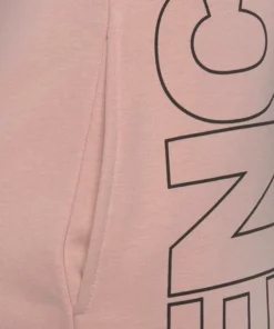 Bench. Sweatkleid mit senkrechtem Logodruck Schwarz, Grau, Altrosa -Bench Verkaufsgeschäft 8da21772 a1a4 5077 ba61 29703e87af6e