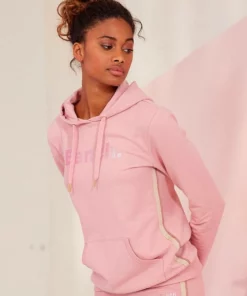 Bench. Hoodie mit Glitzer Streifen und Glitzer Logodruck Beige-meliert, Rose, Schwarz -Bench Verkaufsgeschäft 9203d69e aa7f 59db a71f bae7f649b881