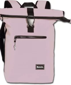 Bench. Freizeitrucksack »D2ORI308A Bench Business-Rucksack 38x56x13« (Businessrucksack), Damen, Herren, Jugend Businessrucksack, Freizeitrucksack PU, Kunststoff, rosa, Größe ca. 47/56cm