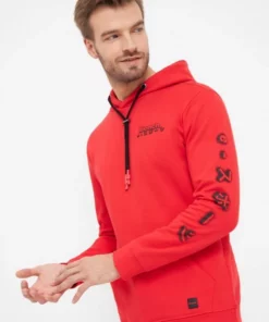 Bench. Sweatshirt »Clutch« Schwarz, Red -Bench Verkaufsgeschäft 93808546 5acd 5879 816f 0948e7ed3680