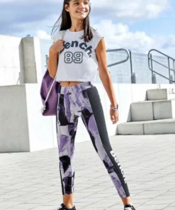 Bench. Leggings mit kontrastfarbenem Einsatz -Bench Verkaufsgeschäft 95a96151 d153 583f 9944 d6781145e721