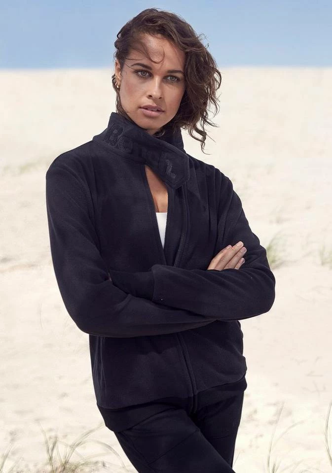 Bench. Fleecejacke mit Stehkragen und Daumenlöchern Türkis, Schwarz 8 Bench. Fleecejacke mit Stehkragen und Daumenlöchern Türkis, Schwarz – Bild 8