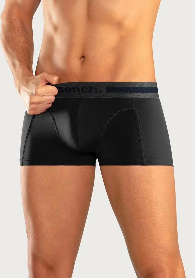 Bench. Funktionsboxer (4 Stück) aus Microfaser Blau | bordeaux | anthrazit | petrol, Navy-rot | navy-grau-meliert | navy-blau | navy-weiß, Rot | grau-meliert | navy | schwarz, Schwarz-anthrazit-meliert 7 Bench. Funktionsboxer (4 Stück) aus Microfaser Blau | bordeaux | anthrazit | petrol, Navy-rot | navy-grau-meliert | navy-blau | navy-weiß, Rot | grau-meliert | navy | schwarz, Schwarz-anthrazit-meliert – Bild 7