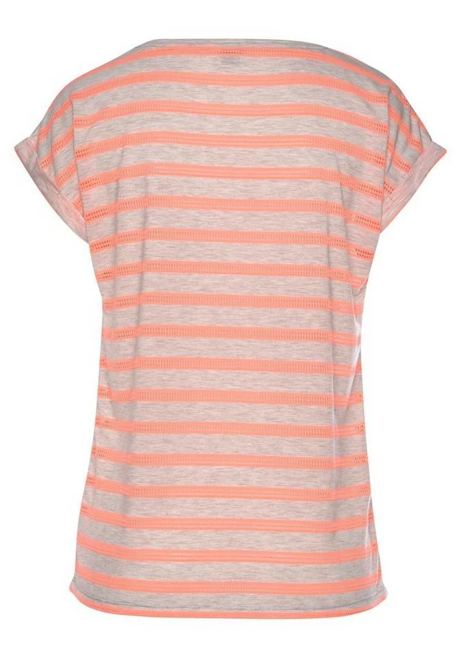 Bench. Kurzarmshirt mit transparenten Neon-Einsätzen 3 Bench. Kurzarmshirt mit transparenten Neon-Einsätzen – Bild 3