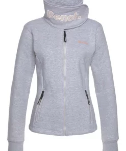 Bench. Sweatjacke »HAYLO« Signature Sweatjacke mit Kragenlasche Black, Fuchsia, Grau, Grey -Bench Verkaufsgeschäft a574c88c 534c 5ddb bf9a 5c1055a17c0c