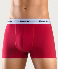 Bench. Boxer (4 Stück) mit kontrastfarbigem Bund Schwarz, Royalblau | grau-meliert | rot | schwarz, Navy | bordeaux | petrol | anthrazit -Bench Verkaufsgeschäft a8bc9efb a55f 5461 98e2 a6e150d089b5