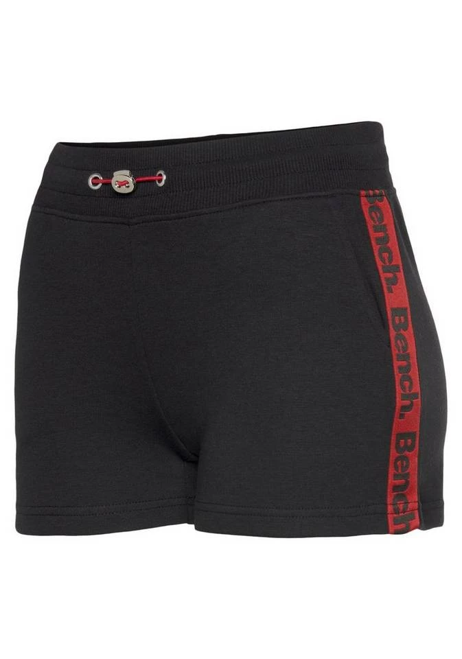 Bench. Relaxshorts mit Gummizug und Logotape Braun, Schwarz 5 Bench. Relaxshorts mit Gummizug und Logotape Braun, Schwarz – Bild 5