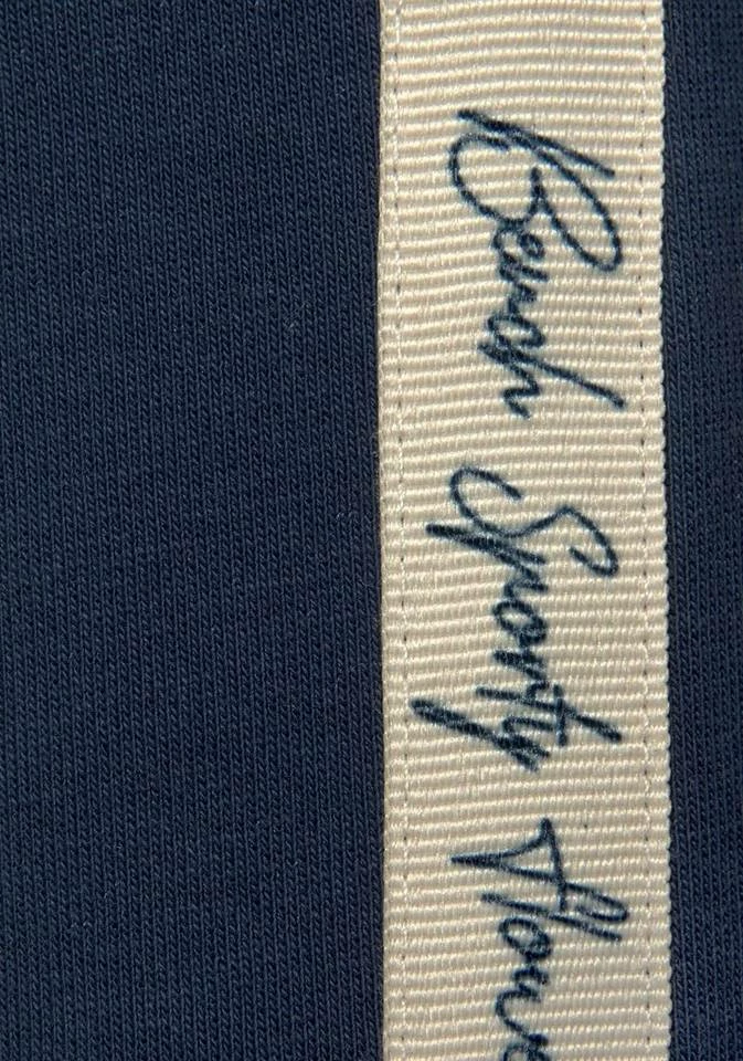 Bench. Kapuzensweatshirt mit Blumenprint und Logotapes Mandarine, Dunkelblau, Creme 8 Bench. Kapuzensweatshirt mit Blumenprint und Logotapes Mandarine, Dunkelblau, Creme – Bild 8