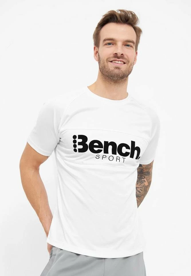 Bench. Kurzarmshirt »Deltoid« Schwarz, White 1 Bench. Kurzarmshirt »Deltoid« Schwarz, White