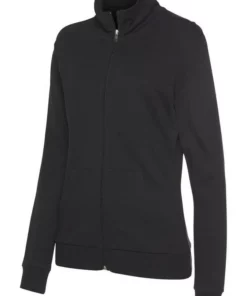 Bench. Sweatjacke mit glänzender Logostickerei am Stehkragen Schwarz, Ecru, Hellgrau-melange -Bench Verkaufsgeschäft b338eeb7 a85b 5288 8081 076ae138eefd