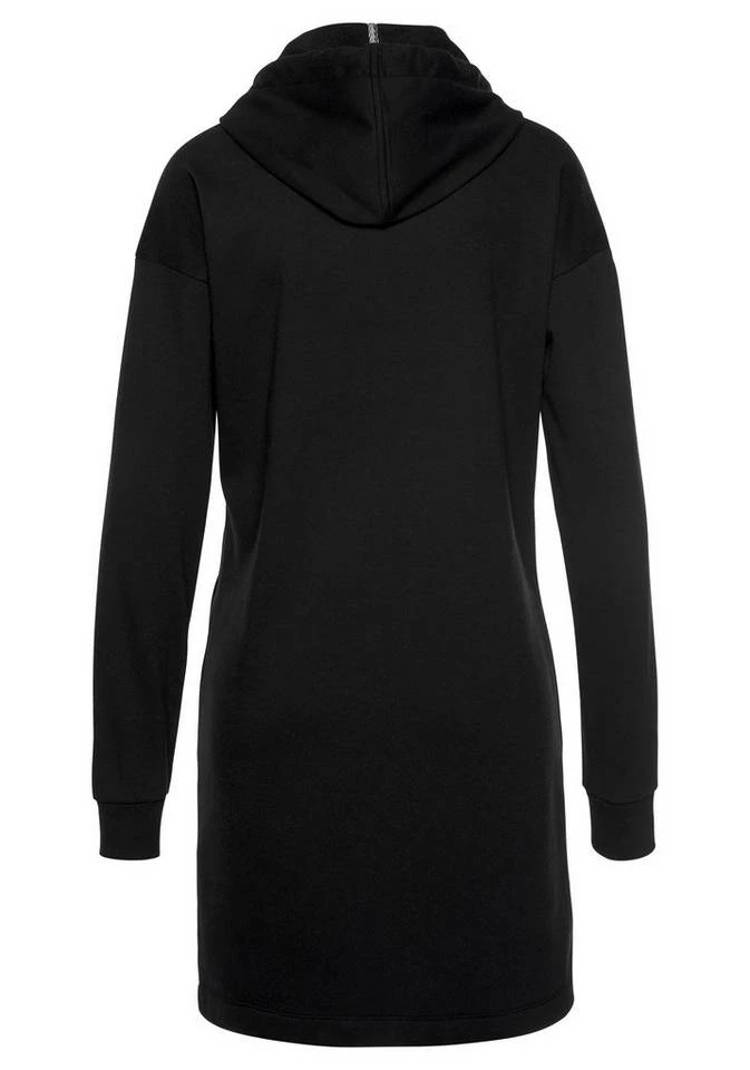 Bench. Sweatkleid mit kleiner Logostickerei Schwarz, Rot 3 Bench. Sweatkleid mit kleiner Logostickerei Schwarz, Rot – Bild 3