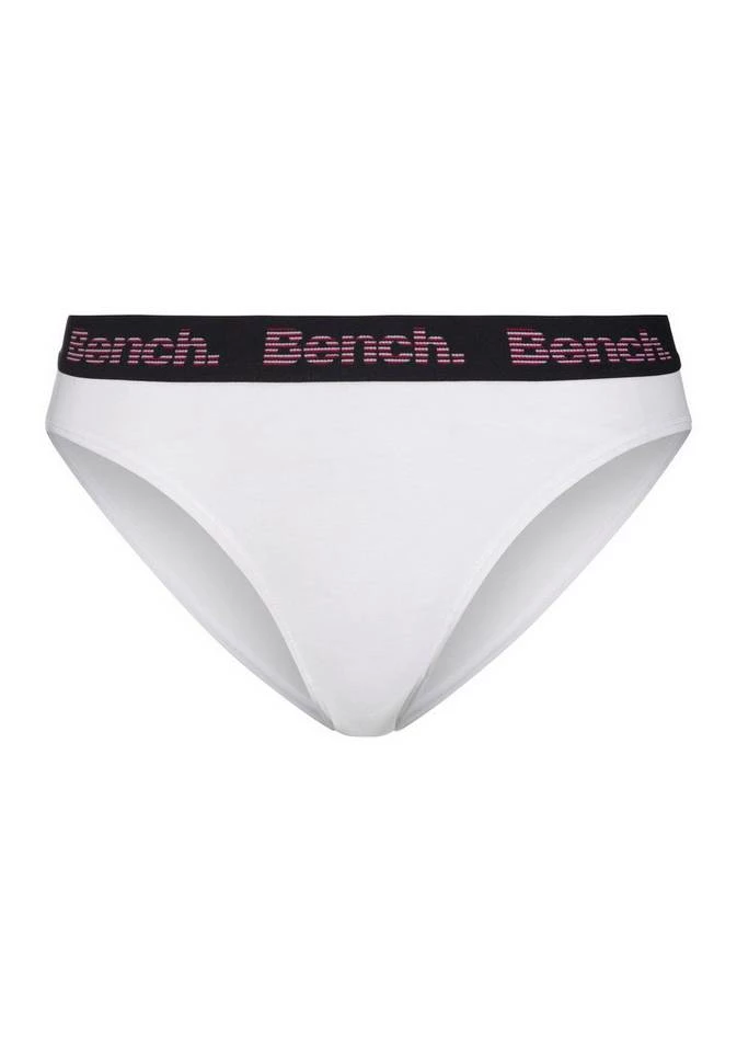 Bench. Bikinislip (4 Stück) mit weichem Logo-Webbündchen Navy | weiß, Navy | rot | grau | weiß 3 Bench. Bikinislip (4 Stück) mit weichem Logo-Webbündchen Navy | weiß, Navy | rot | grau | weiß – Bild 3