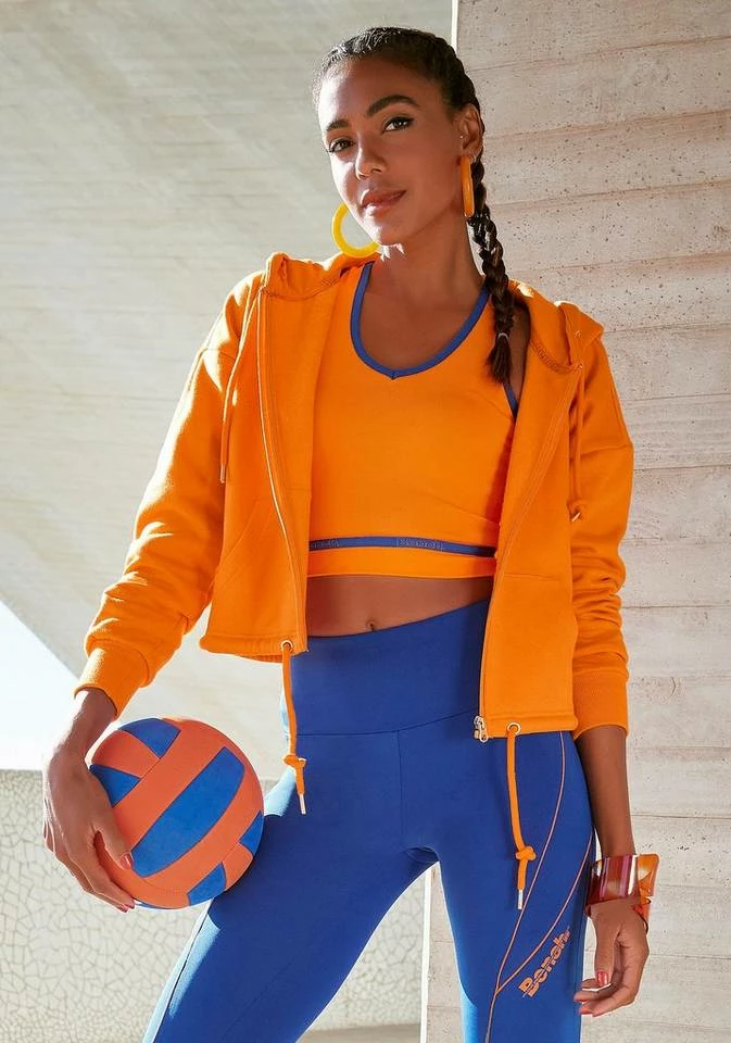 Bench. Kapuzensweatjacke mit Logodruck auf dem Rücken Royalblau-blau, Schwarz, Orange 8 Bench. Kapuzensweatjacke mit Logodruck auf dem Rücken Royalblau-blau, Schwarz, Orange – Bild 8