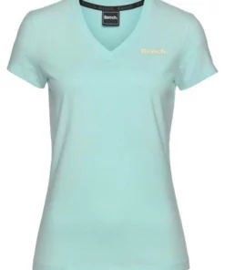 Bench. V-Shirt »RACHEL« mit Logopatch im Kontrast Lilac, White, Grey, Mint -Bench Verkaufsgeschäft b91189d0 5eff 53d2 8bb6 515a521328a1